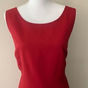 Cranberry Sheath Dress